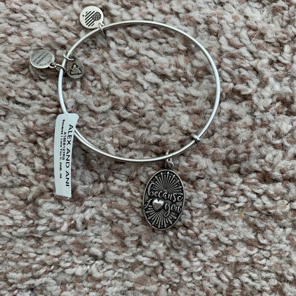 Alex and Ani Because I Love You bracelet